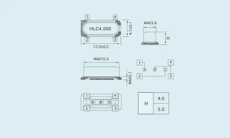 石英晶體諧振器 HC-49S/4PD