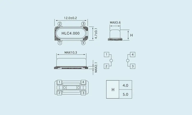 石英晶體諧振器 HC-49S/2PD